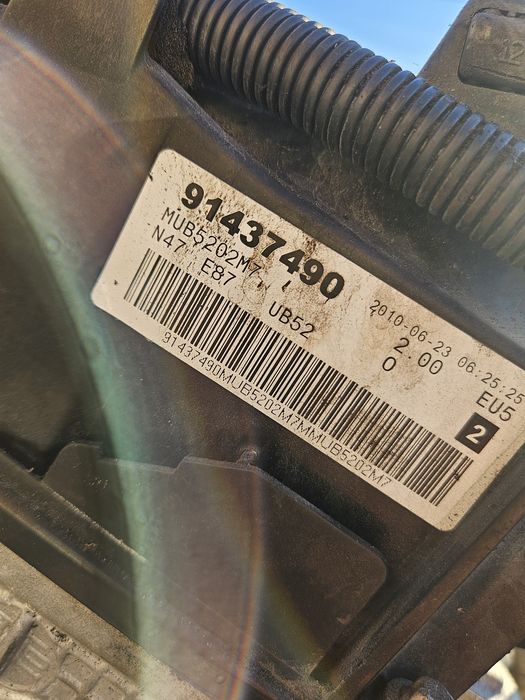 MOTOR BMW 2.0D 177cp/143 N47