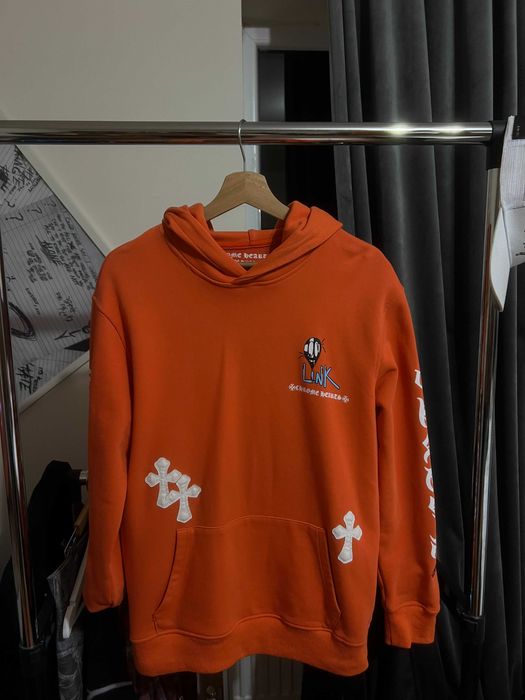 Hanorac Chrome Hearts Portocaliu