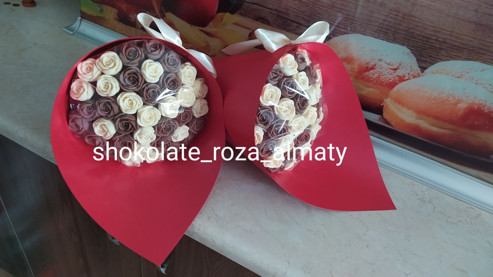 Шоколадные розы, букет, подарок