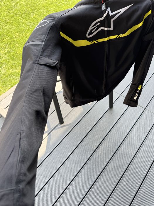 Geaca moto  marimea L  ALPINESTARS T-SPS AIR fluorescent/galben/negru