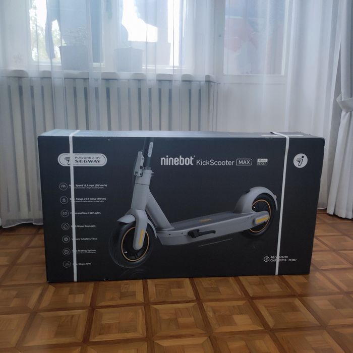 Электросамокат Ninebot Kick Scooter MaxG30LP+ Аквазащита.