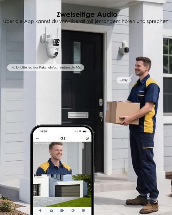Camera  duala smart Czeview fotovoltaica