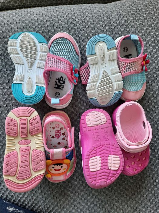 Детски летни обувки 19,21, сандали 21, крокс 20