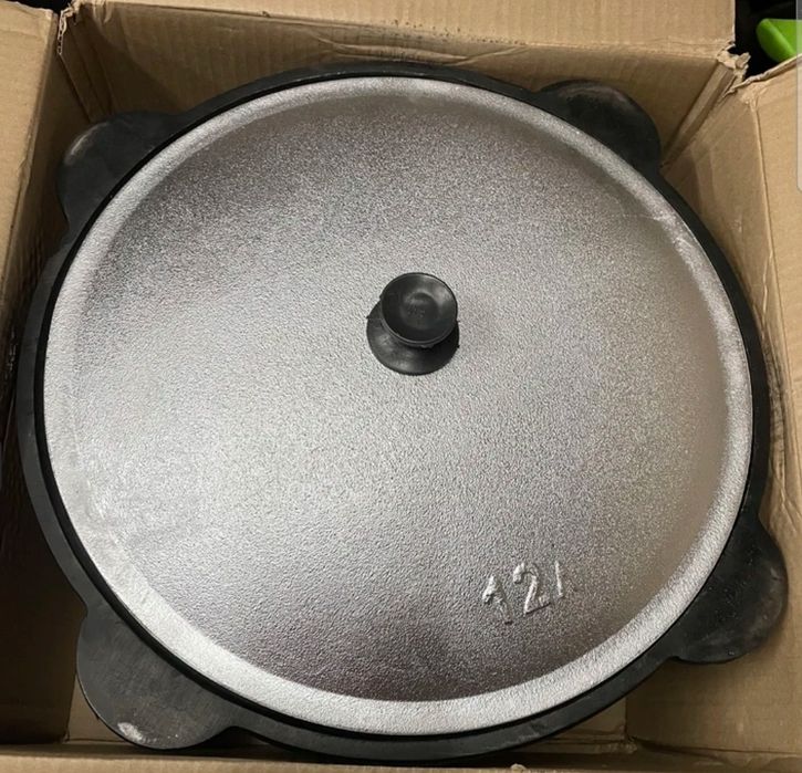 Чугунный казан 12 л