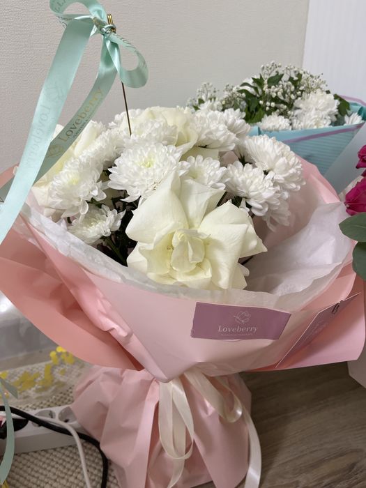 Букет цветов свежие