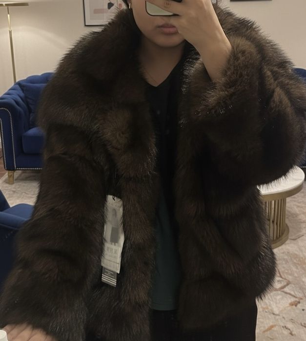 ЭКО шуба под соболь