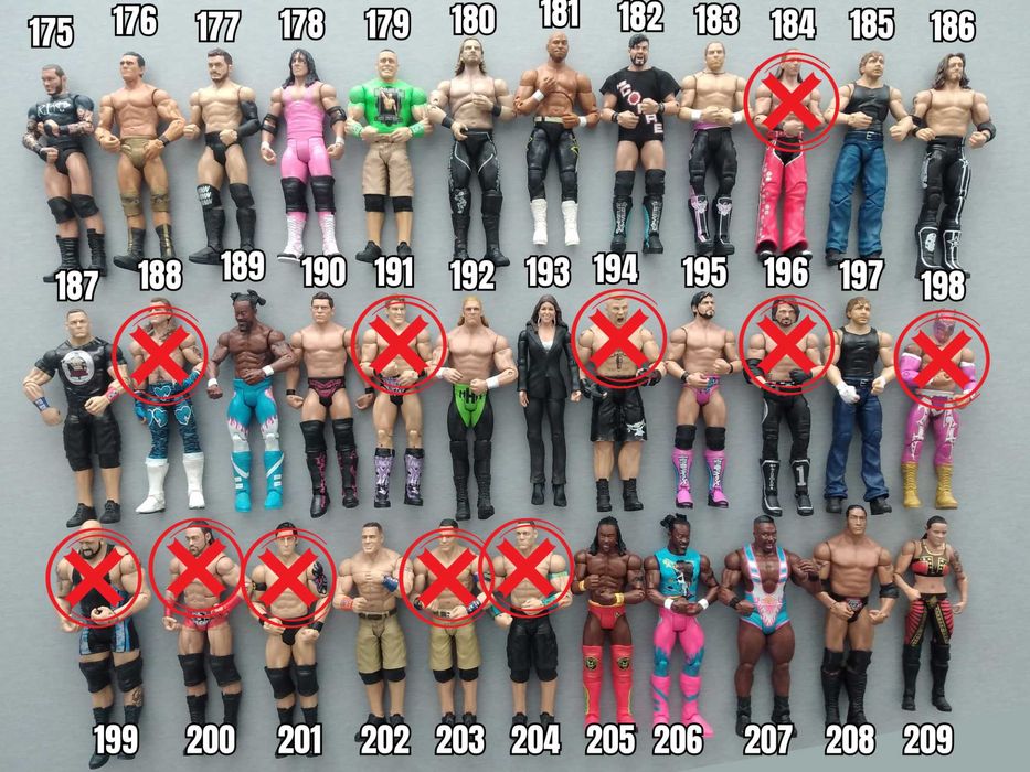 Кечисти Екшън Фигурки WWE Pro-Wrestling Кеч Играчки John Cena 3/3
