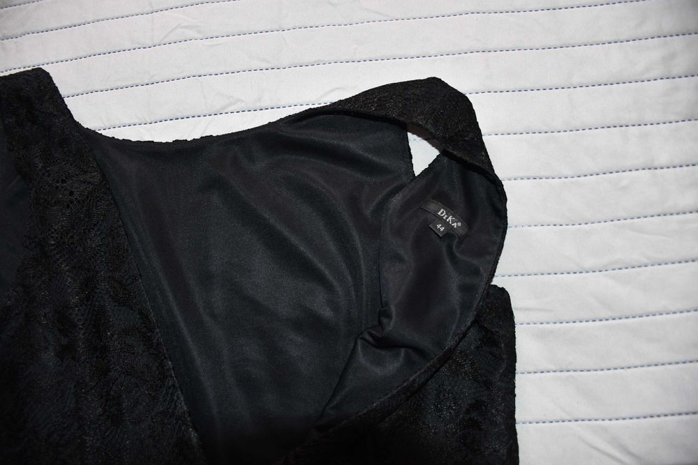 Черна рокля Dika, размер 44.