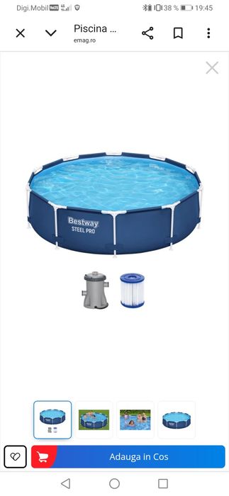 Vând piscină bestway