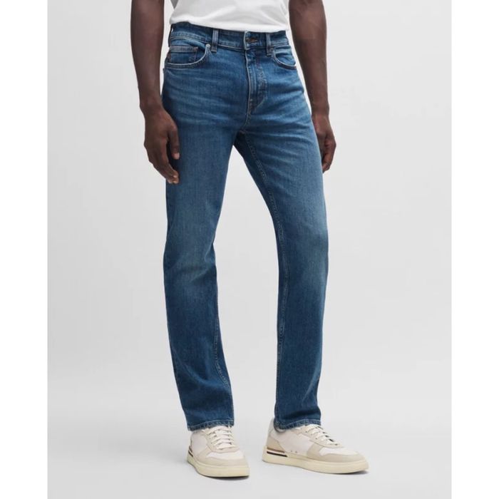 Оригинални мъжки дънки Boss Delaware 50532496 сини 432