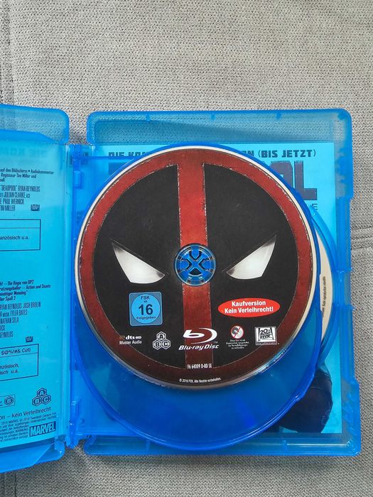 Deadpool 1 & 2 Blu-Ray