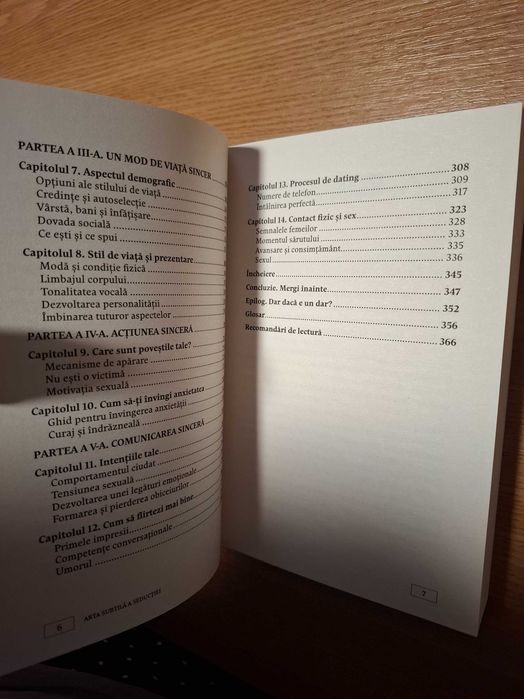 Arta subtilă a seducției, de Mark Manson carte nouă