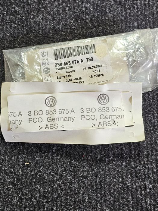 emblema haion 1.8t volkswagen golf 4 gti / bora / passa