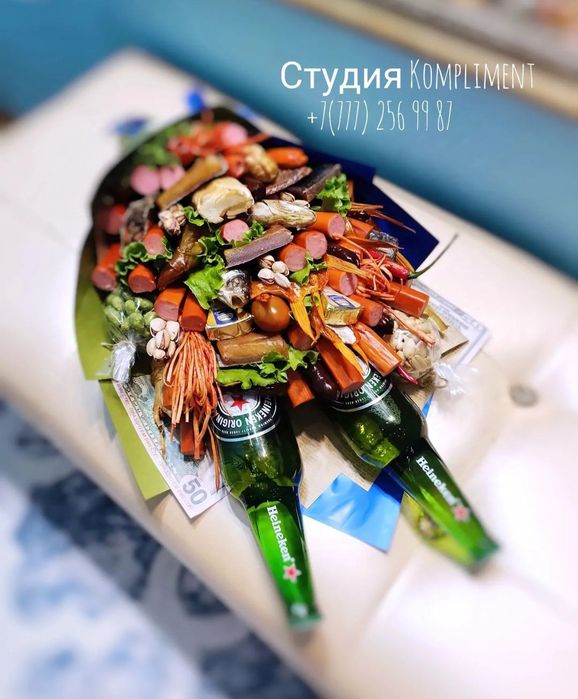 Мужские букеты Алматы