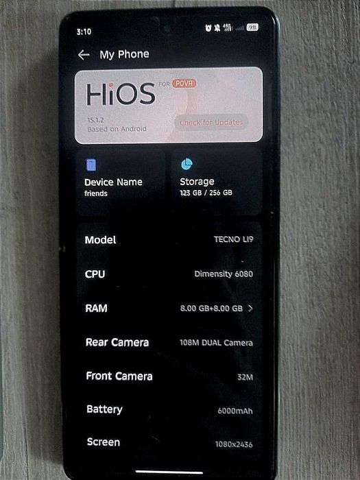 Tecno Pova 6 pro