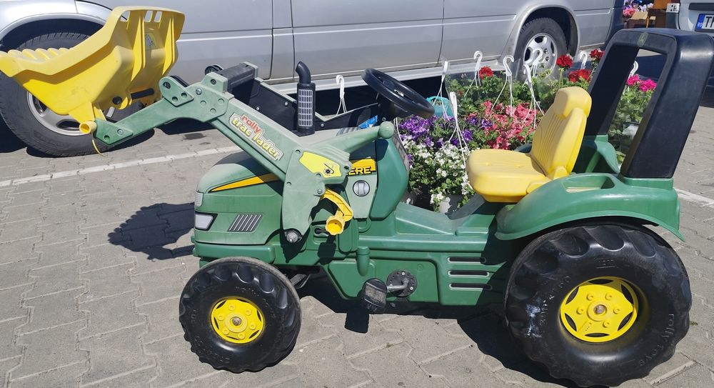 Tractor cu pedale John Deere