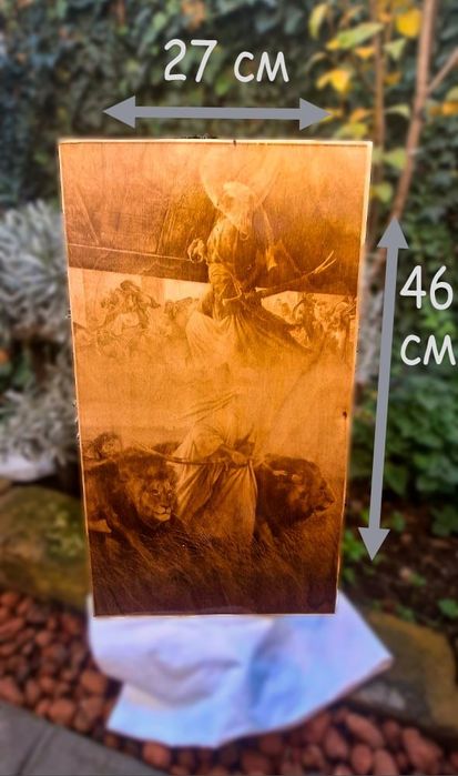 Картины выжженые на дереве