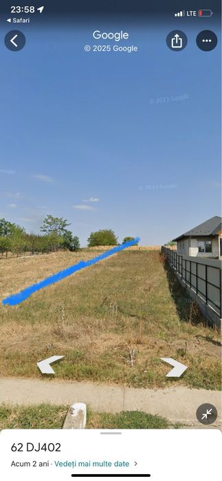 Oferta. Teren intravilan de vanzare Sinesti 500m