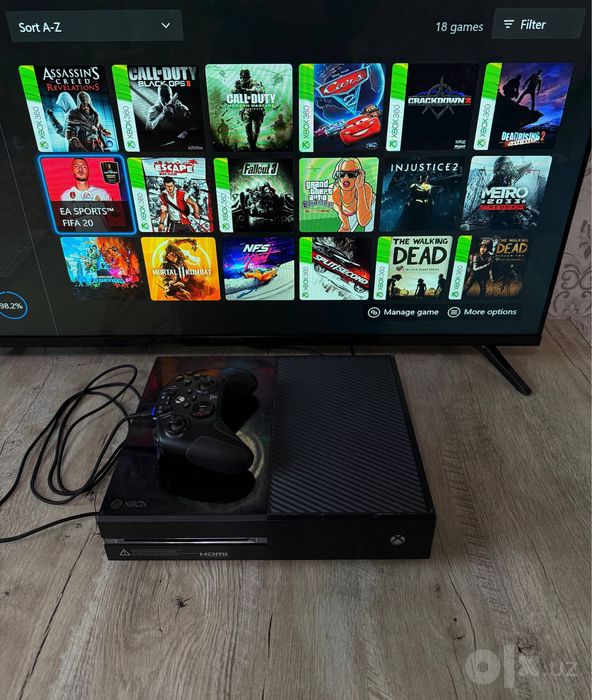 Xbox one oyinlari bilan