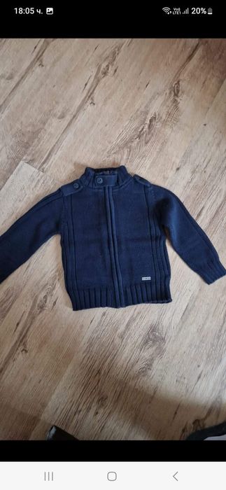 12-18м 86см Яке, жилетка, нощница, блуза дълъг ръкав, риза дълъг ръкав