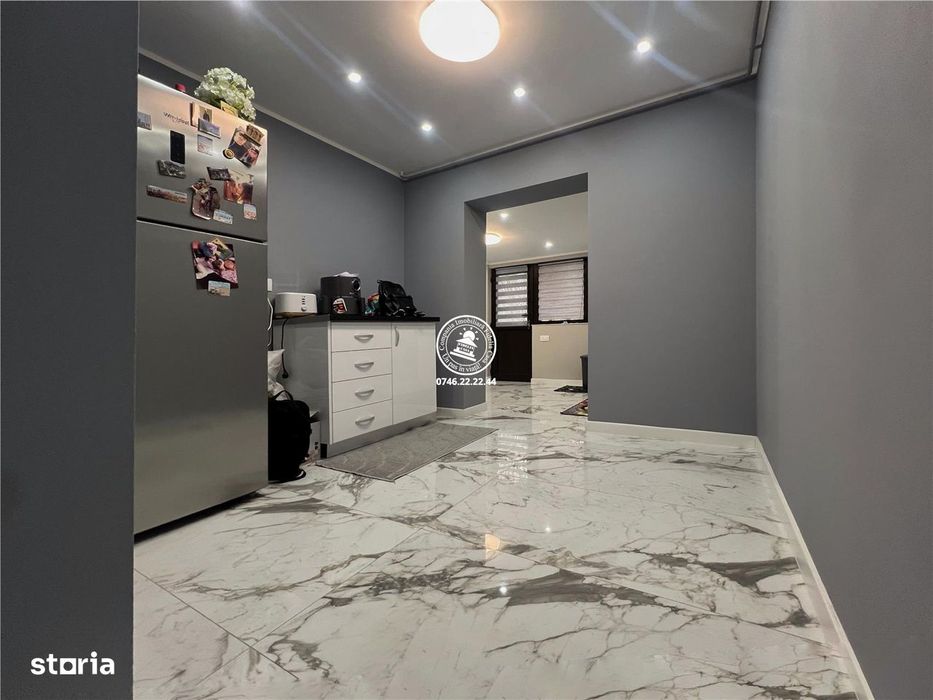 Apartament 3 camere, decomandat, 90 mp total, grădină – Frum