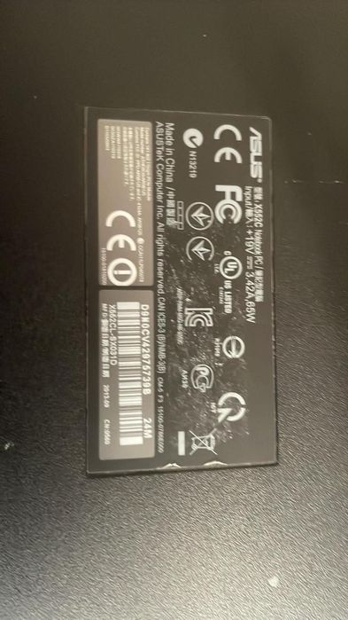 vand laptop asus model x552c
