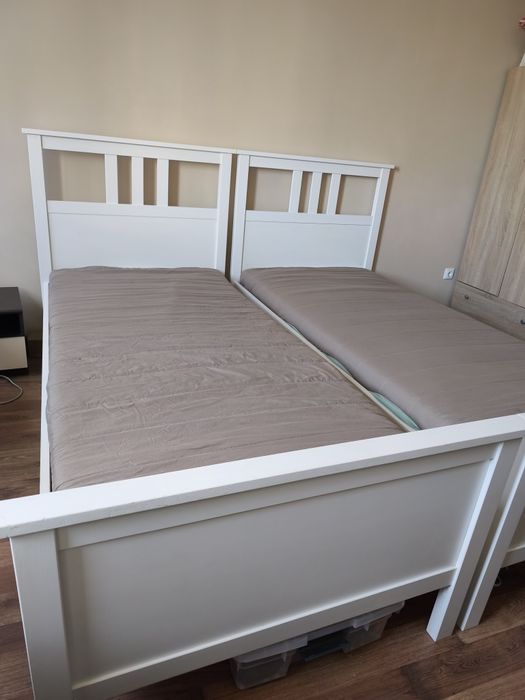 Легла от ИКЕА HEMNES- Заедно с Матраци и Подматрачни Рамки