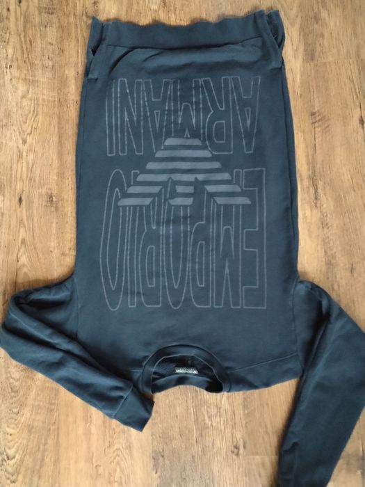 EMPORIO ARMANI Sweatshirt dress - страхотна дамска рокля р-р XS