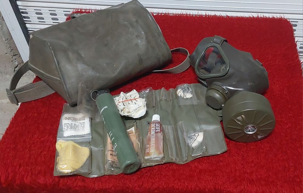 Военен противогаз с филтър-2,3,4.4