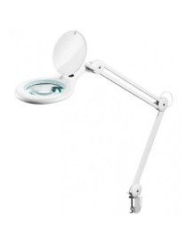 Lampă cosmetică cu lupă și led