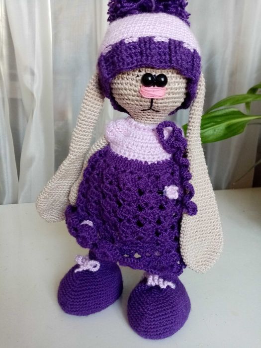 Игрушки вязаные. Из гипоаллергенной пряжи.