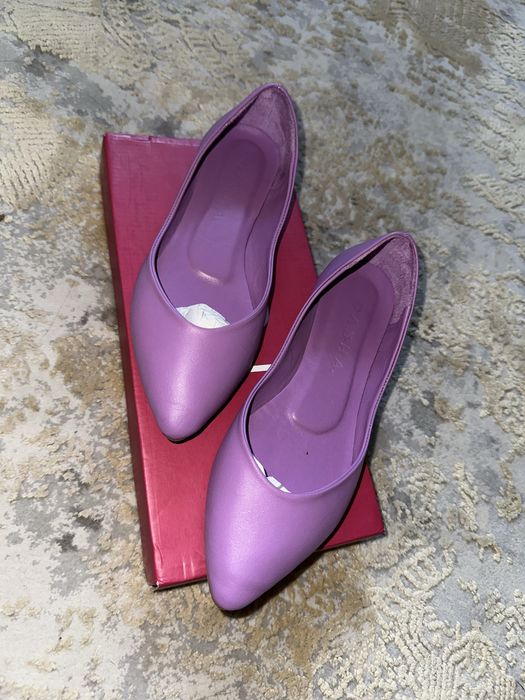 Balerini de piele naturala Dasha