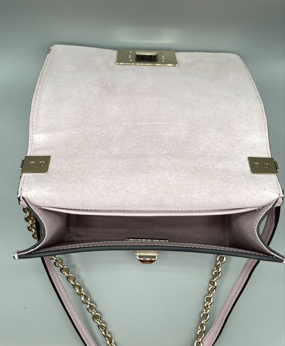 Furla Mimi Mini бледо розова чанта