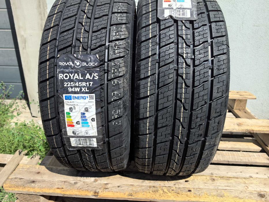225/45/17 Роял Бляк ДОТ 2023 г - 4 Сезона !