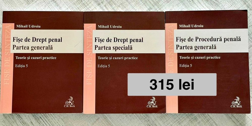 Fise de drept penal si de procedura penala