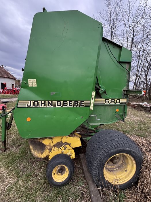 Balotiera rotunda John deere 580