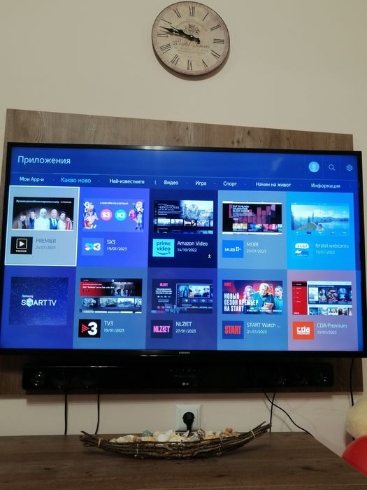 Като нов: SAMSUNG JU6000 48" UHD 4K Flat Smart TV JU6000