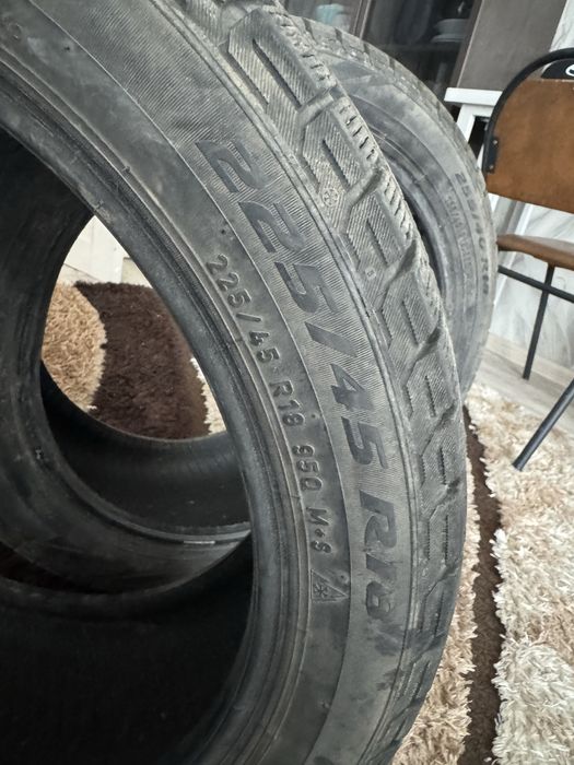 Зимняя летняя шины бу