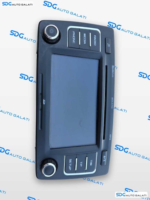 Unitate Radio CD Player Aux Auxiliar BOLERO Skoda Octavia 2 2004 - 2013 [L6583]