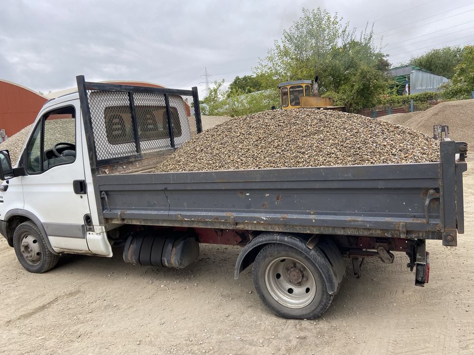 Nisip, Pietris, Sort, Piatra sparta concasata, Balastru, Pamant, Etc.