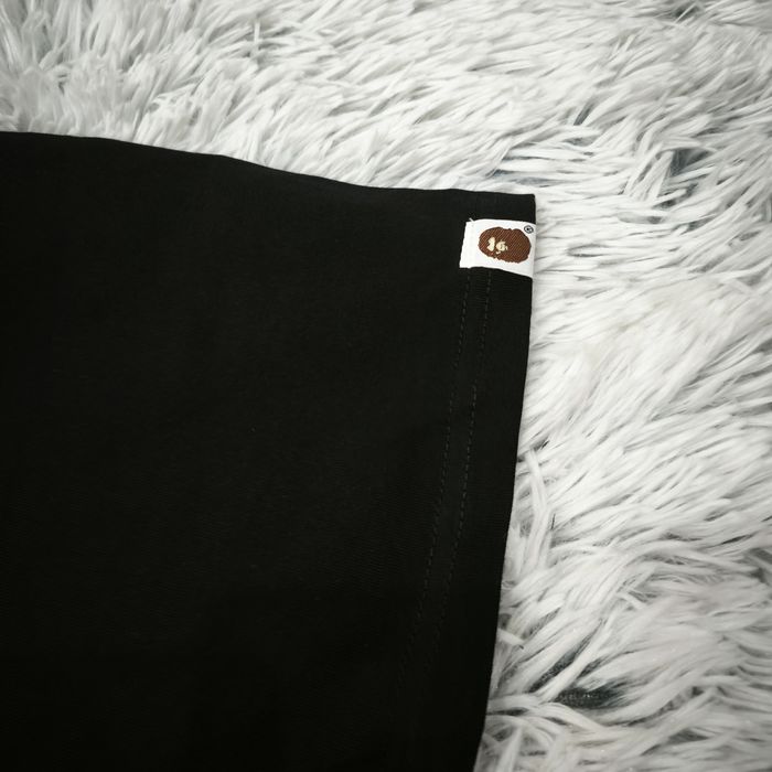 BAPE x CHROME HEARTS тениска унисекс черен цвят размер L НОВА