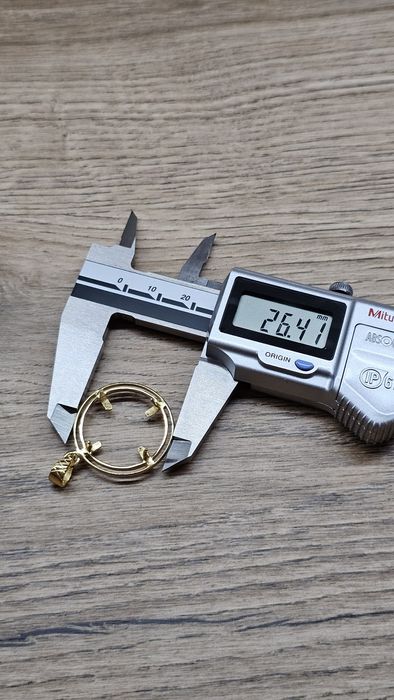 Pendant argint suflat cu aur