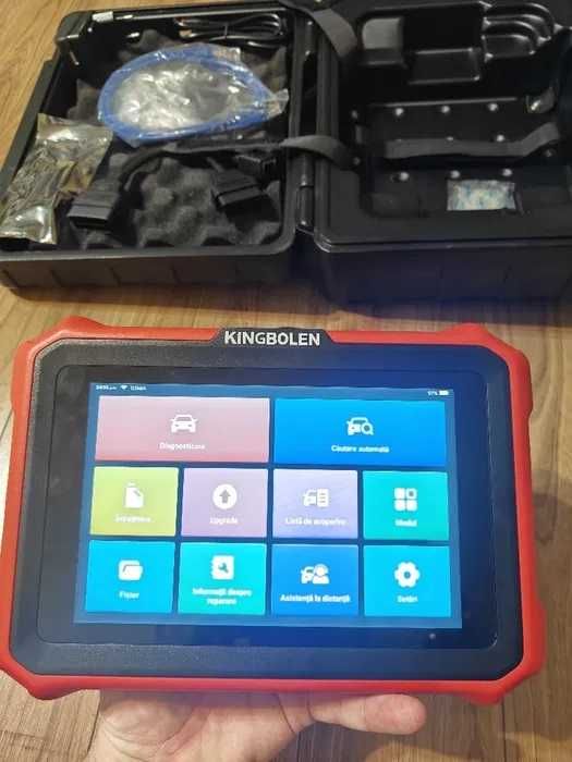 Diagnoza tester profesional KINGBOLEN K8 PRO, Update pe viata, Romana