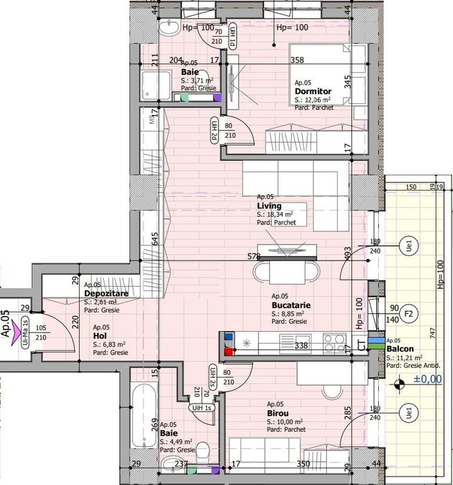 0% Comision | 3 Camere | Direct Dezvoltator | Faleza Dunării