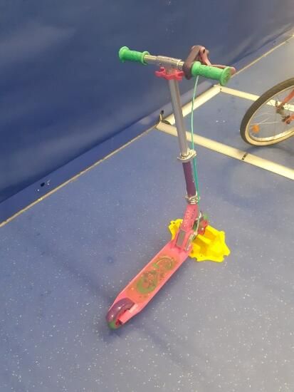 Trotinetă cu frână Play 5 - produs resigilat - (SecondHand) Decathlon