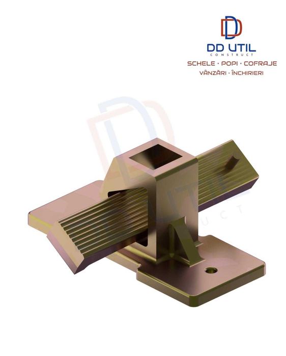 Montanti profil U cu cioc 50 cm, 100 cm pene, fluturasi, distantieri