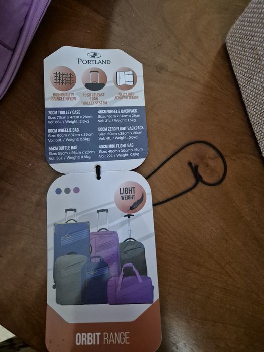 Чемодан размер М