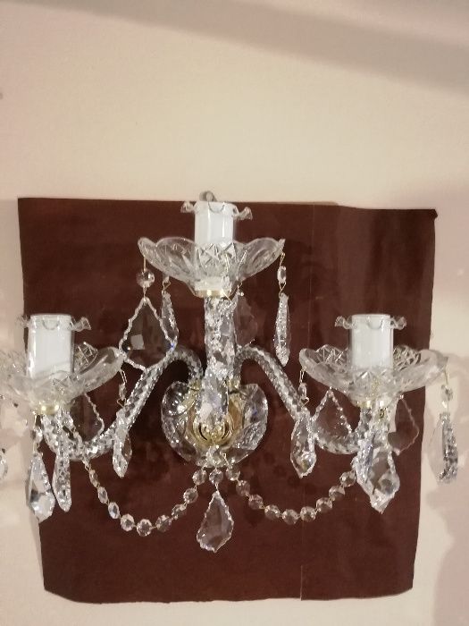 Стенни лампи с кристали Swarovski
