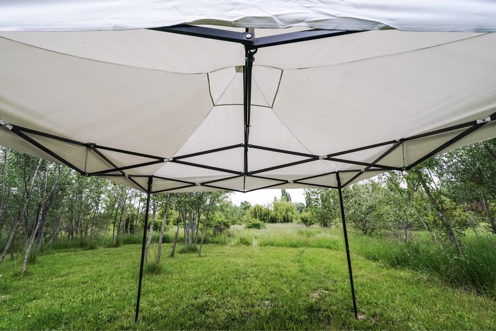 Cort pavilion pliabil 3*3 sigilat