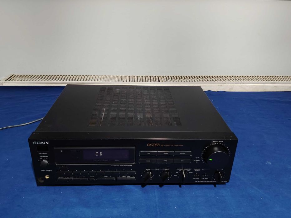 SONY STR-GX70ES FM Stereo Receiver, funcționează numai boxa dreapta